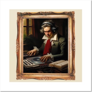 Beethoven DJ Posters and Art